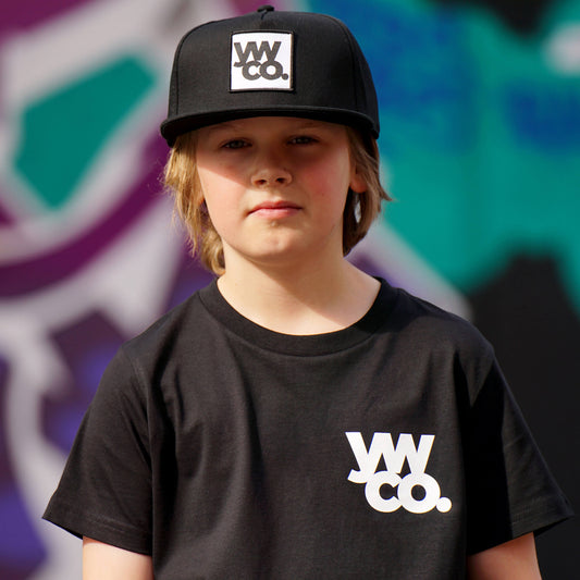 YWCO ~ COMMON LOGO ~ BLACK TEE