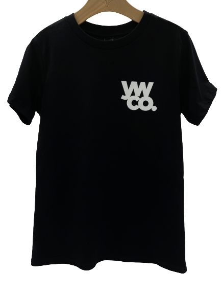 YWCO ~ SIGNATURE LOGO ~ BLACK TEE