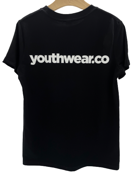 YWCO ~ SIGNATURE LOGO ~ BLACK TEE